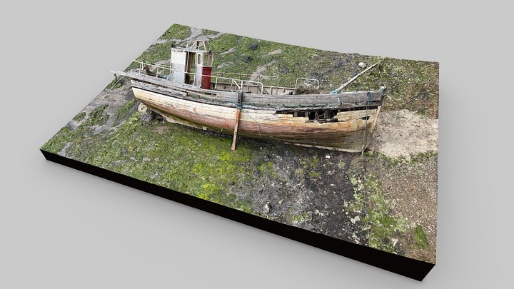Malpas Wooden Boat Wreck