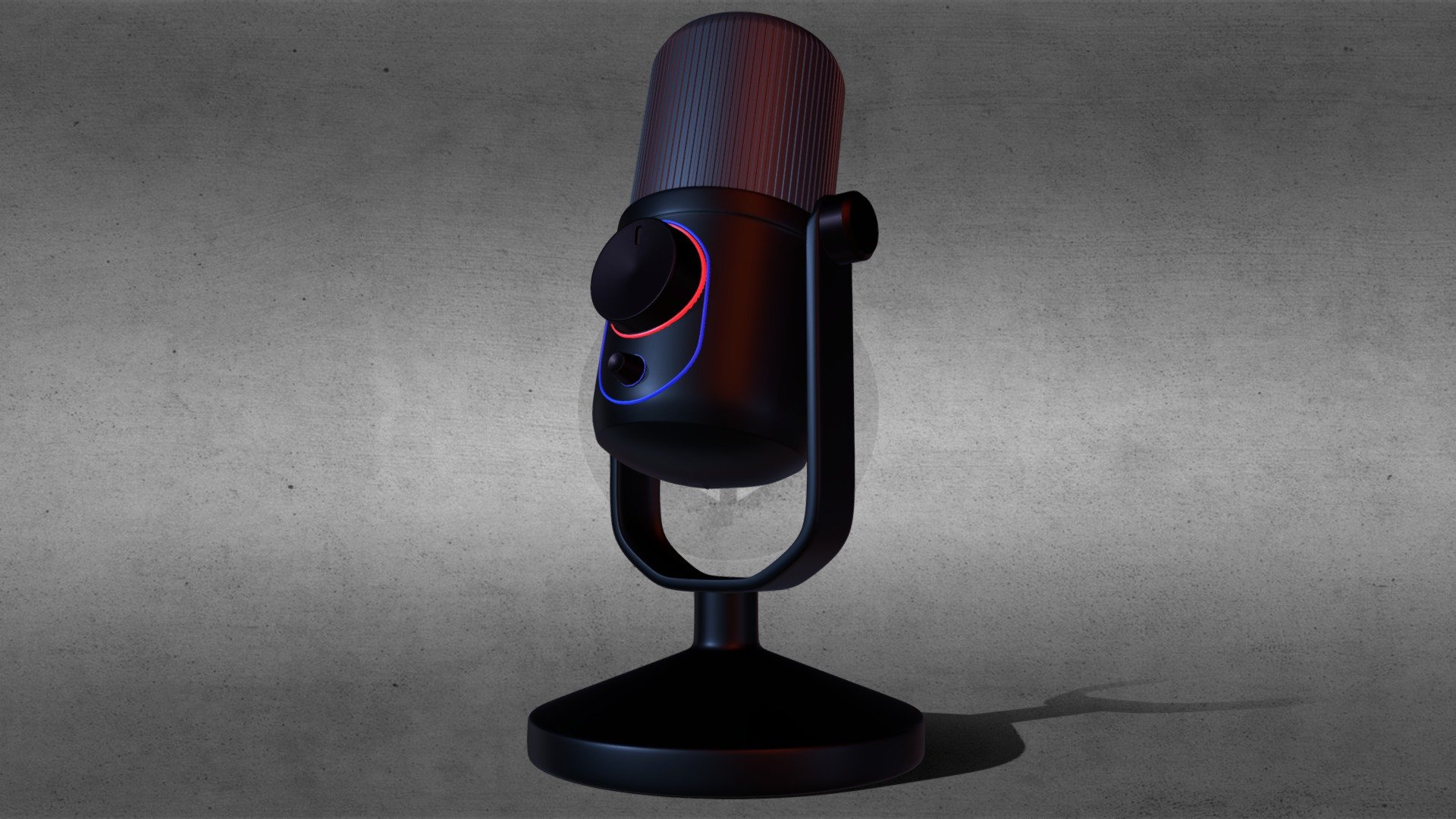 Microphone3 for Unity - 3D model by Alexandr.Shcherban [1d4697f ...
