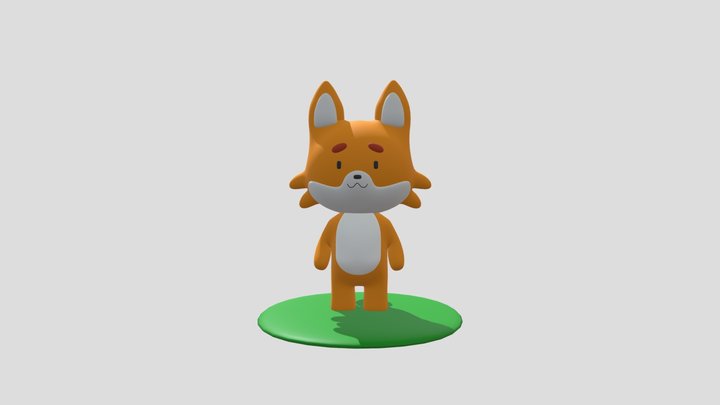 Fox 3D Model