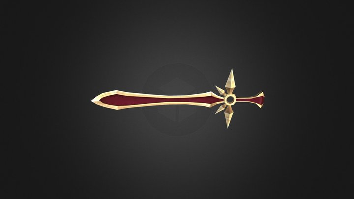 Leona's Sword 3D Model