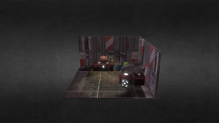Si Fy scene 3D Model