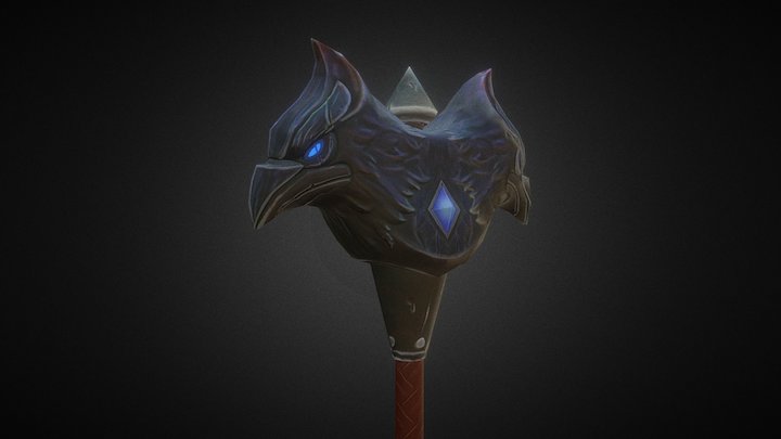 Stylized weapon 3D Model