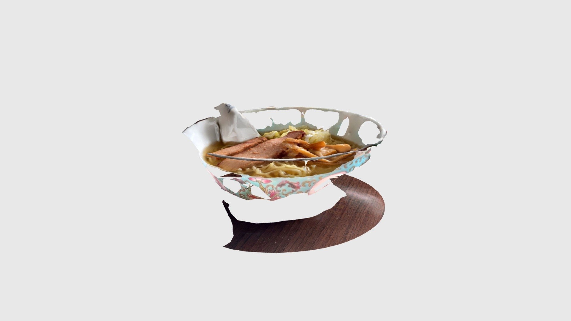 Homemade ramen