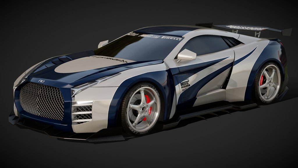 Nissan GTRs - Max (NFS Most Wanted BMW Version)