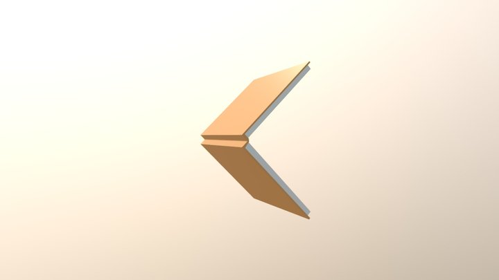 Book opened – Modello 3D gratuito STL