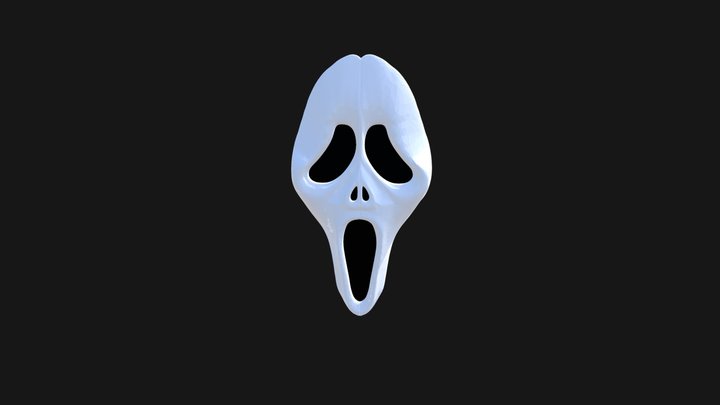 Scream mask 3D Model