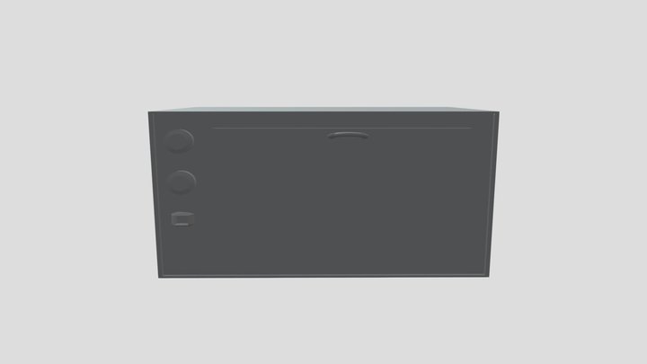 Game-Ready Low Poly Cooking Stove