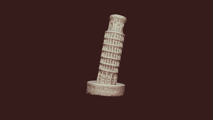 Pisa's Tower 3D Model