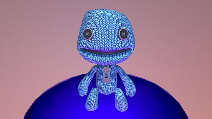 Sack boy 3D Model