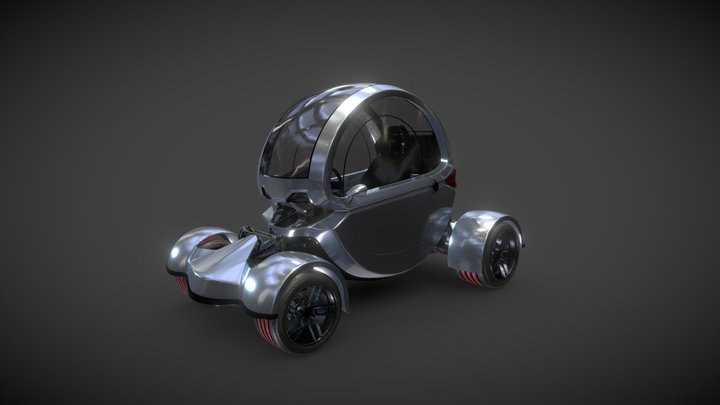 Pod Car 3D Model