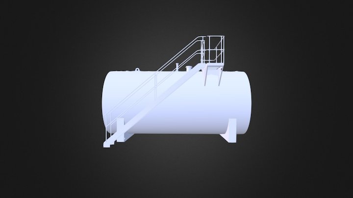 40,800 Litre Nithwood Fuel Tank 3D Model