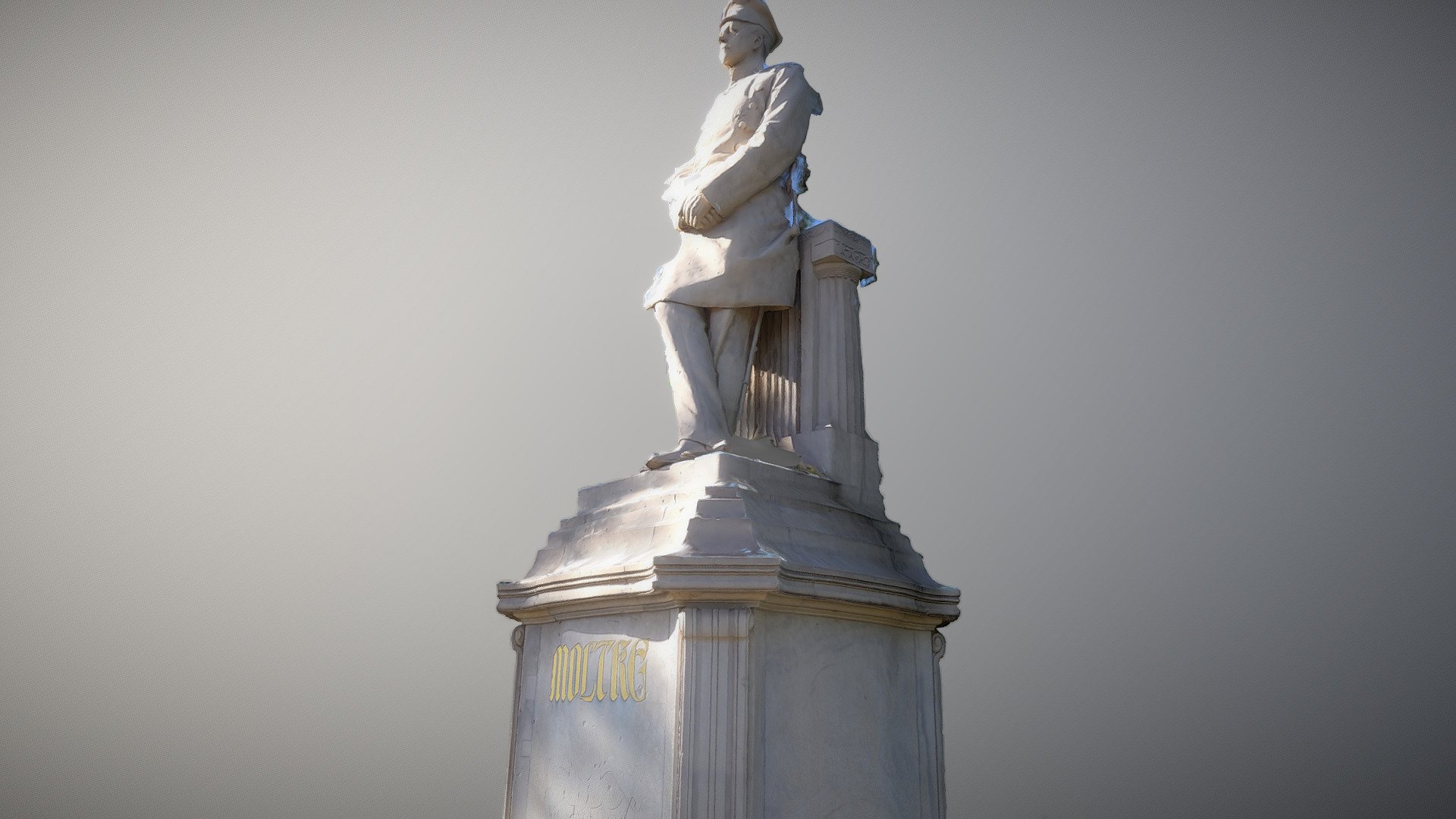 Moltke Statue — Sketchfab embed 3D viewer