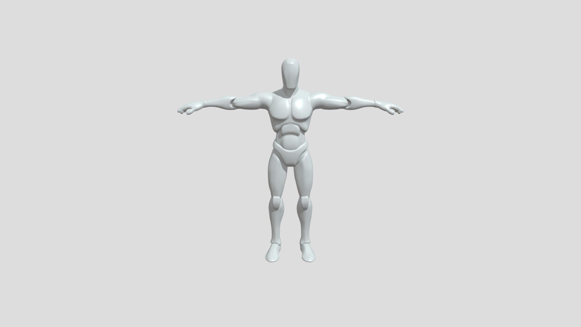 Base 3D humanoid character model - 3D model by santosjarvin6 [1d51019 ...