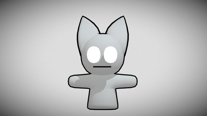 Fuzz The Cat (The June Archive) 3D Model