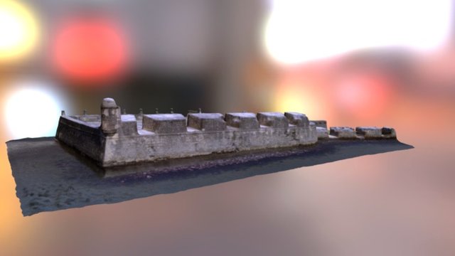 Fuerte de San Jeronimo Portobelo - Panamá 3D Model
