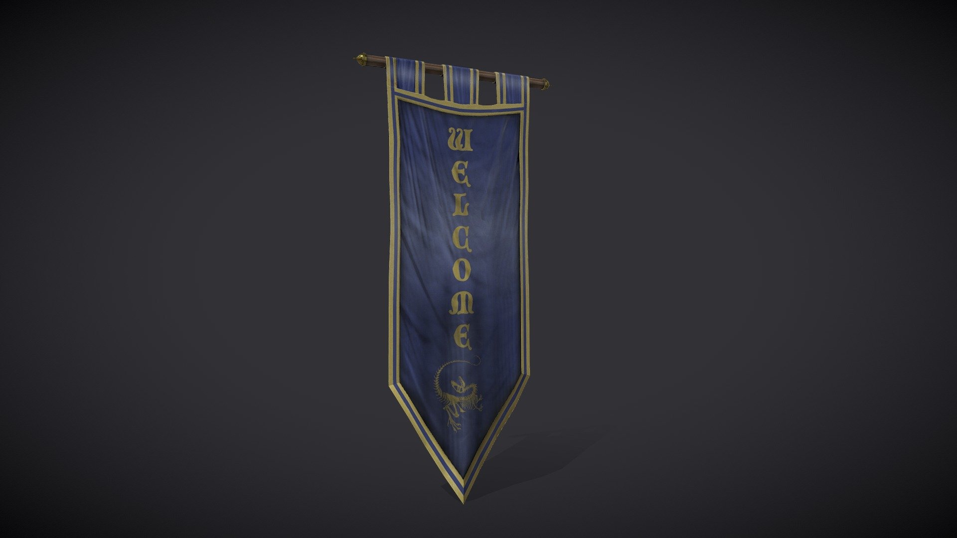 Museum Of Natural History | Welcome Banner - Buy Royalty Free 3D model ...