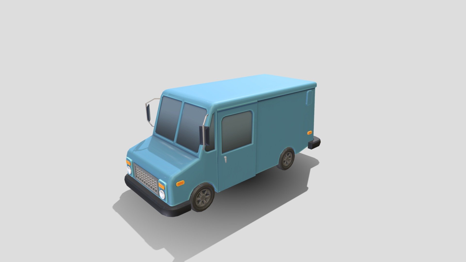DELIVERY TRUCK Download Free 3D model by Jasmin Daniel (jasmin