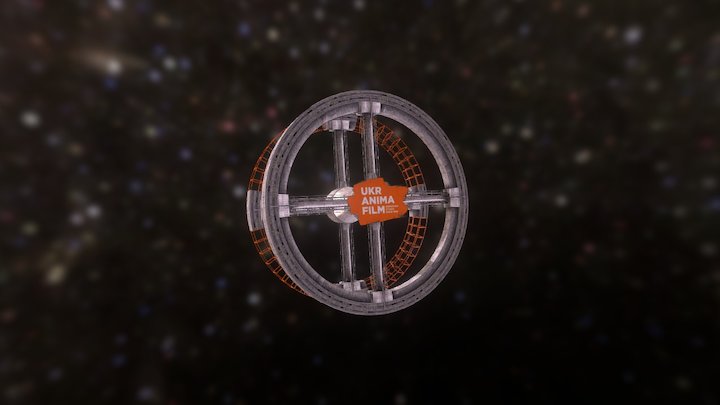 UKR ANIMA FILM use Space Station V 3D Model