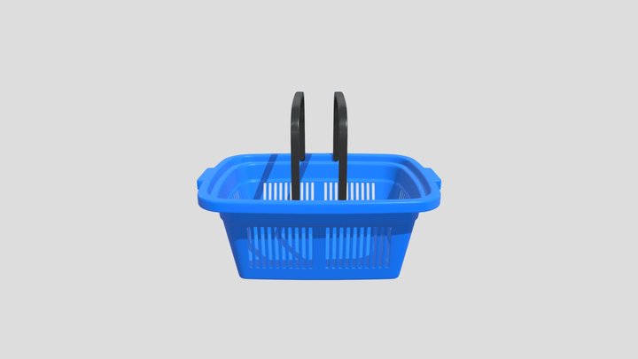 Plastic Shopping Basket