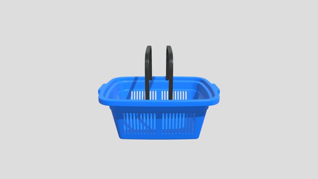 Plastic Shopping Basket