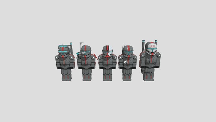 Badbatch 3D models - Sketchfab