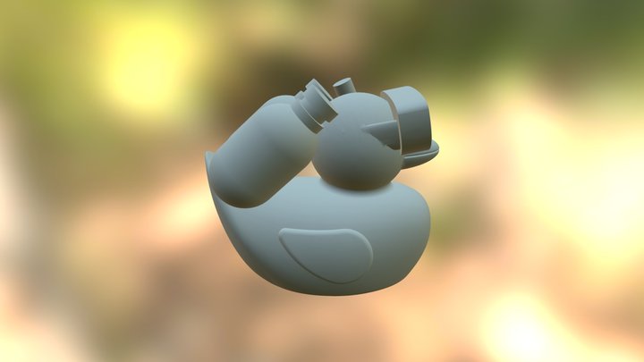 Scuba_Duck 3D Model