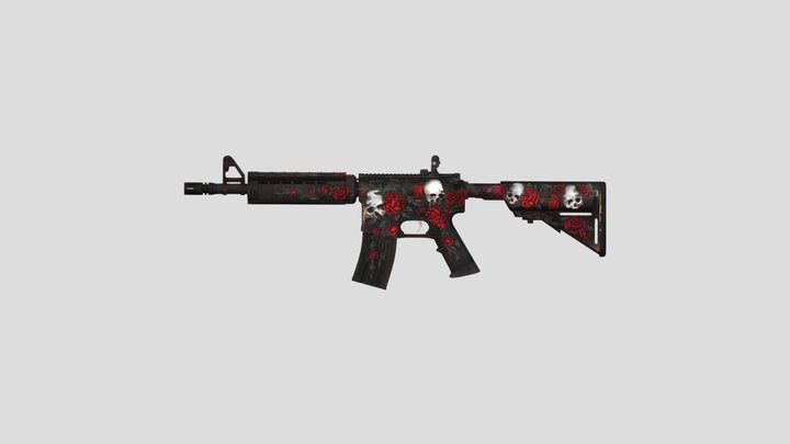 M4a4-csgo 3D models - Sketchfab