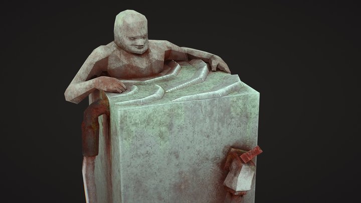 Iron bath 3D Model