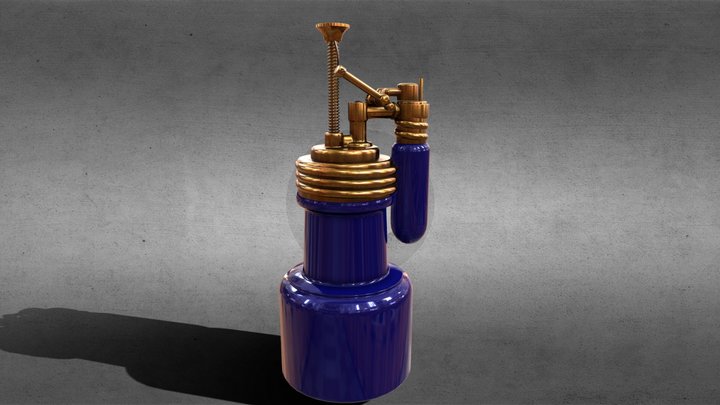 French Edwardian Lighter 3D Model
