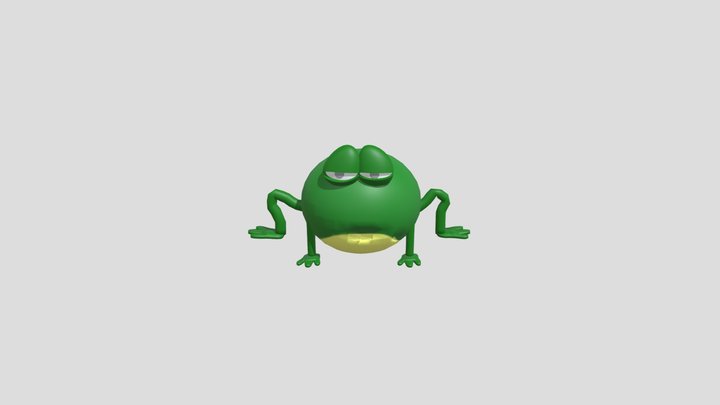Frog 3D Model