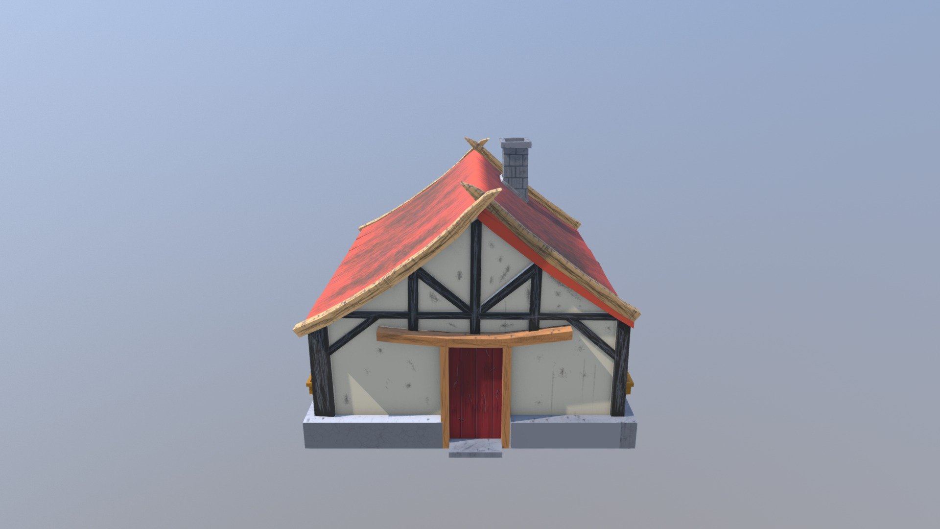 Fantasy Building - 3D model by afrenette220 [1d58a22] - Sketchfab