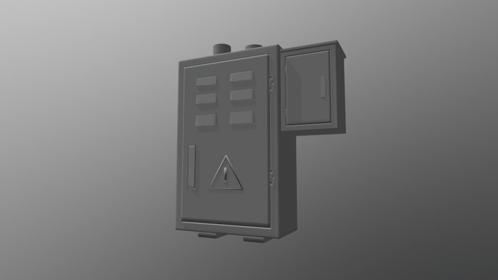 Caja_fusibles 3D Model