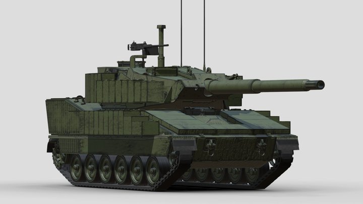 XM8 Tank [AGS] Armored Gun System – Modello 3D gratuito STL