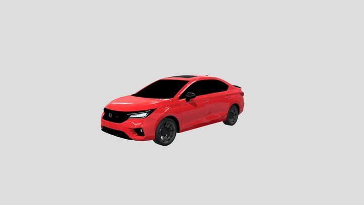 Honda City RS 3D Model