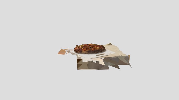 PizzaV1butrealitycapture 3D Model