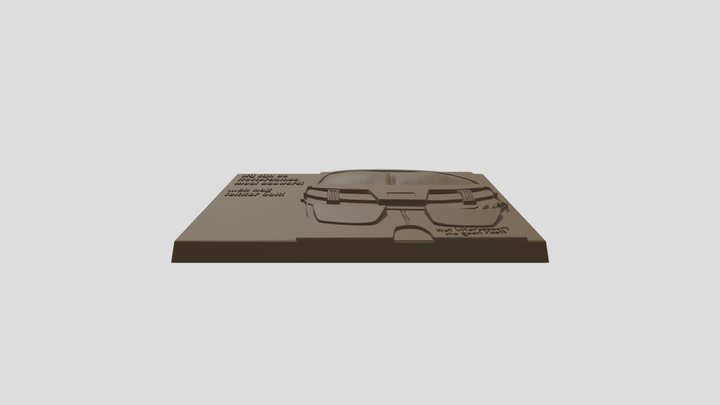 Kempeneers chocolade tablet V2-2 3D Model