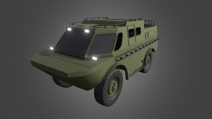 БРДМ 3D Model