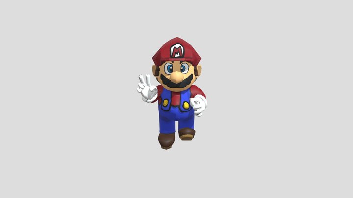 MARIO 3D Model