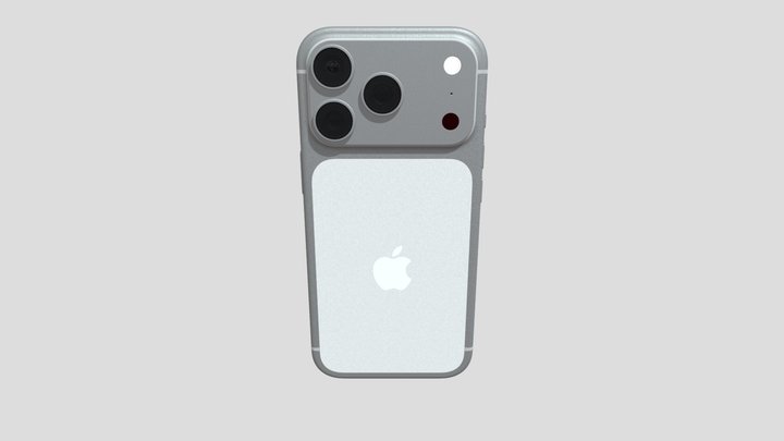 Iphone 17 pro silver – Modèle 3D gratuit STL