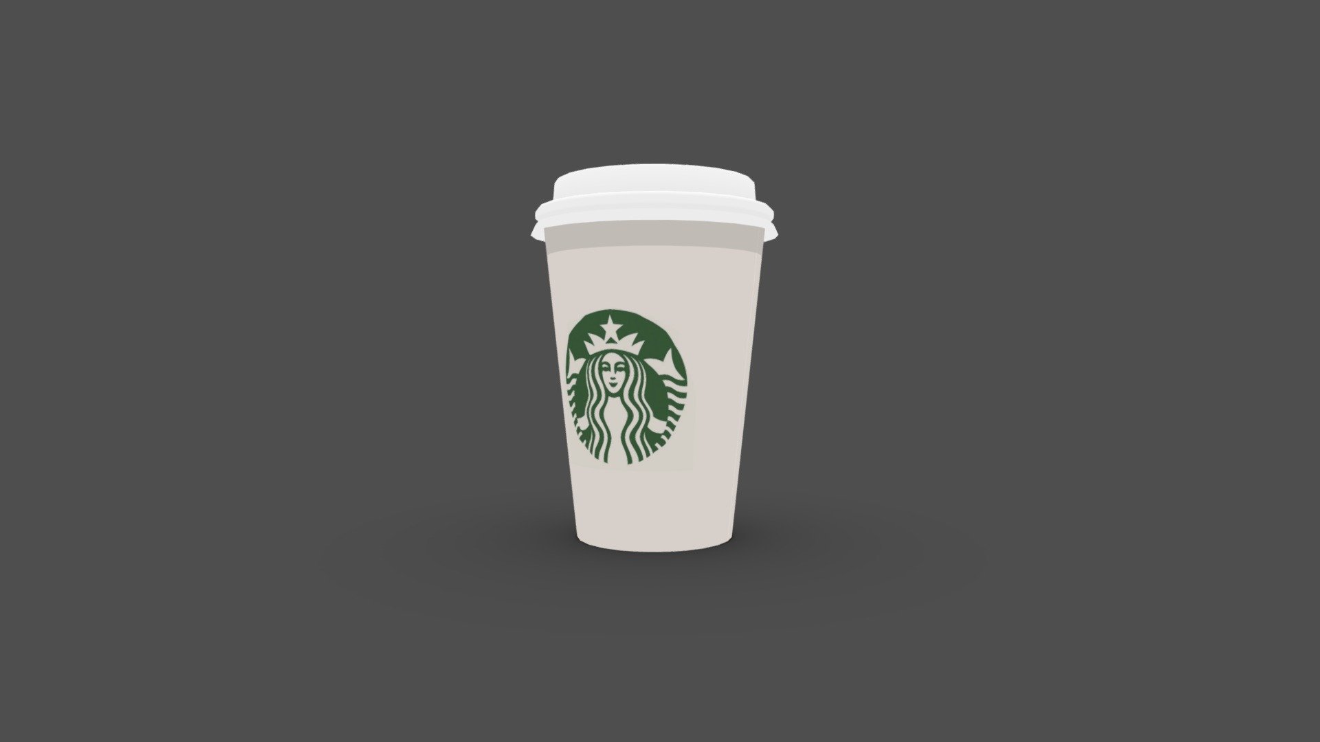 Starbucks Cup - Flat