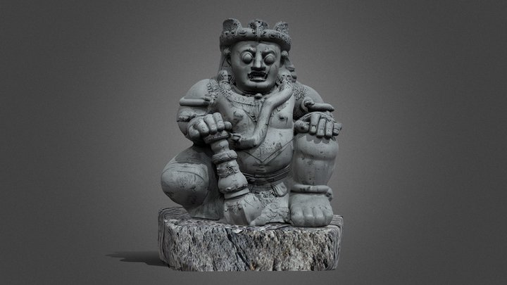Dwarapala Singasari 2 3D Model