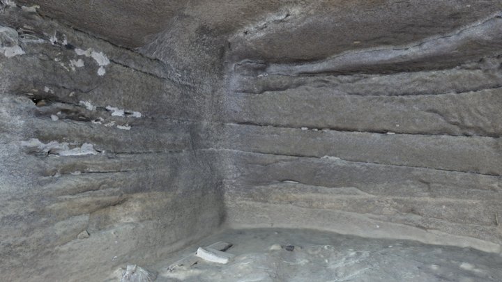 Cueva artificial excavada en la toba 3D Model