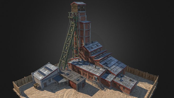 Ore-mine (level 3) 3D Model