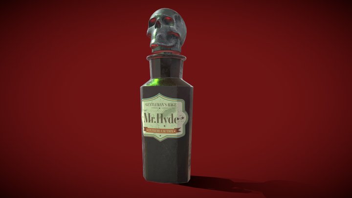 Week 1 - Dr.Jekyll's night time potion 3D Model