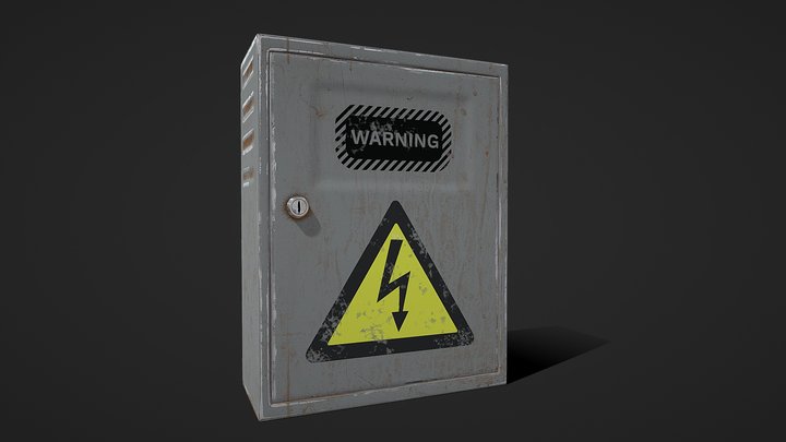 electric box 3D Model
