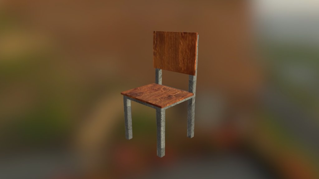 Chair — Sketchfab embed 3D viewer