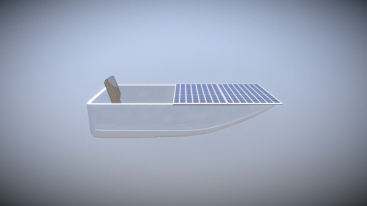 Simple Boat 3D Model