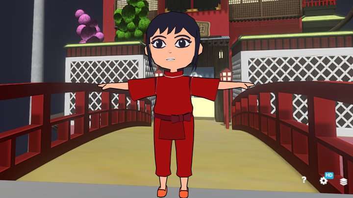Chihiro 3D Model