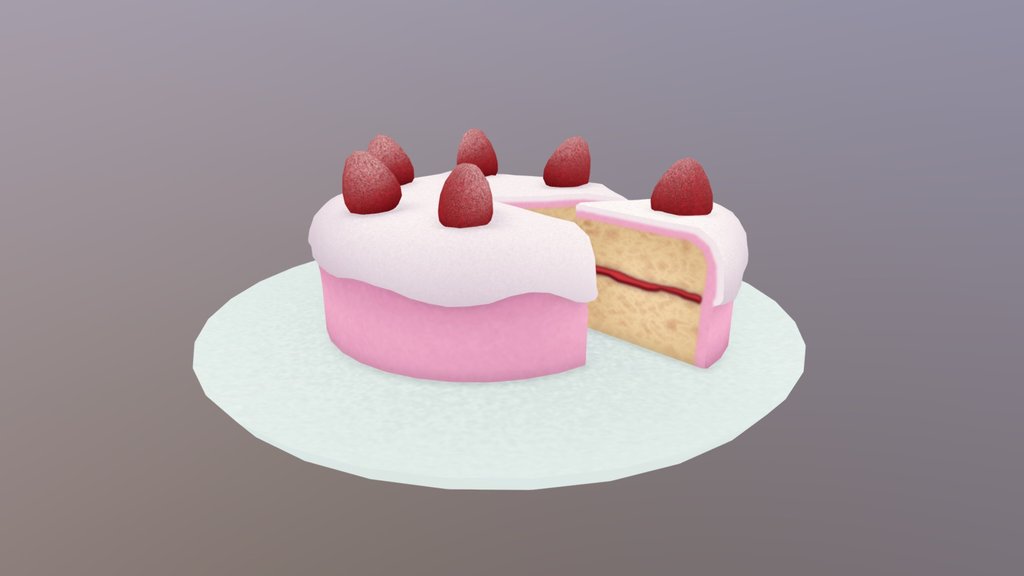 [cake] collection - A 3D model collection by Meow-Vortex - Sketchfab