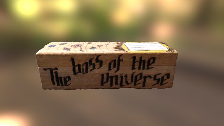 Pencil box - The Boss of the Universe 3D Model